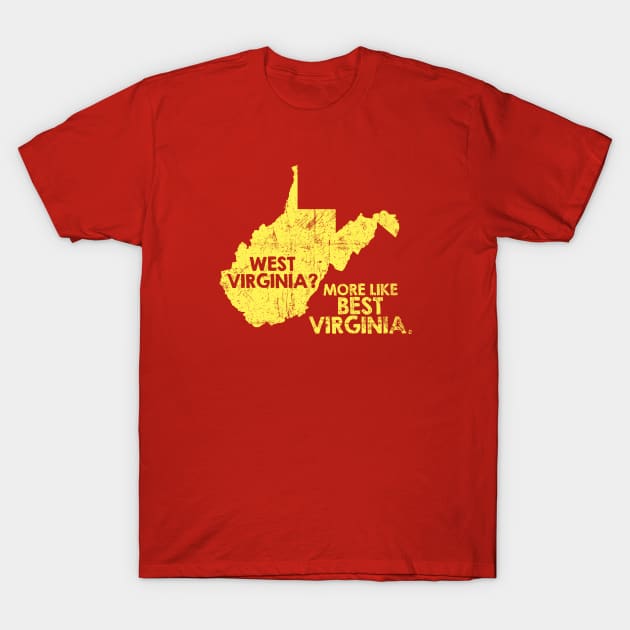 West Virginia Best Virginia T-Shirt by APSketches